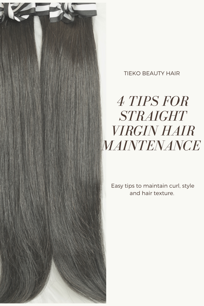 4 tips for straight virgin hair maintenance