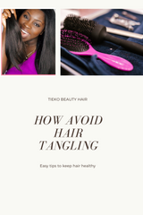 How to avoid hair extensions from tangling?